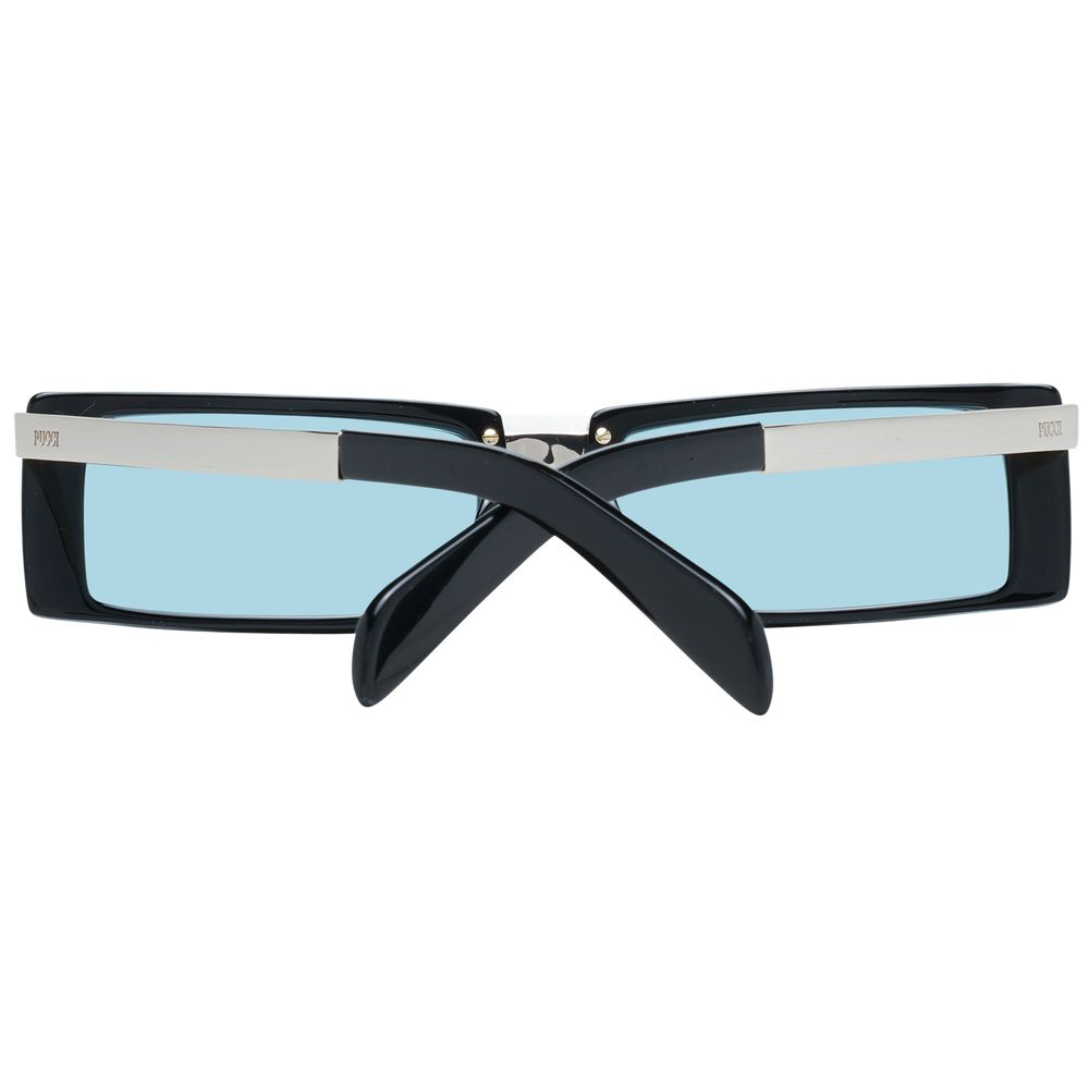 Emilio Pucci Schwarze Sonnenbrille aus Kunststoff