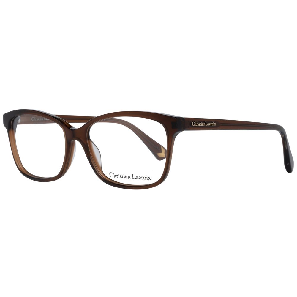Christian Lacroix brown plastic glasses (frames)