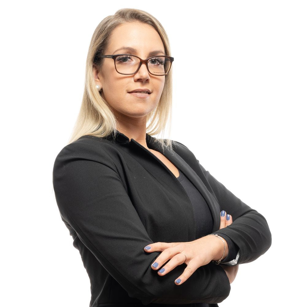 Christian Lacroix brown plastic glasses (frames)