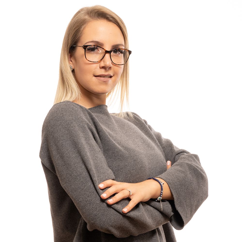 Police Braune Kunststoff-Brillengestelle