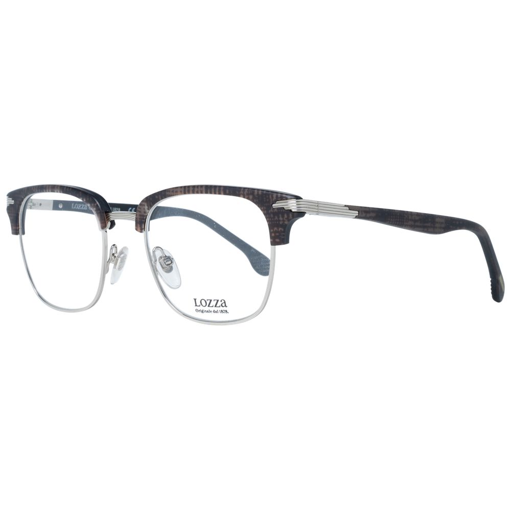 Lozza Braune Metall- und Kunststoffbrille (Gestelle)