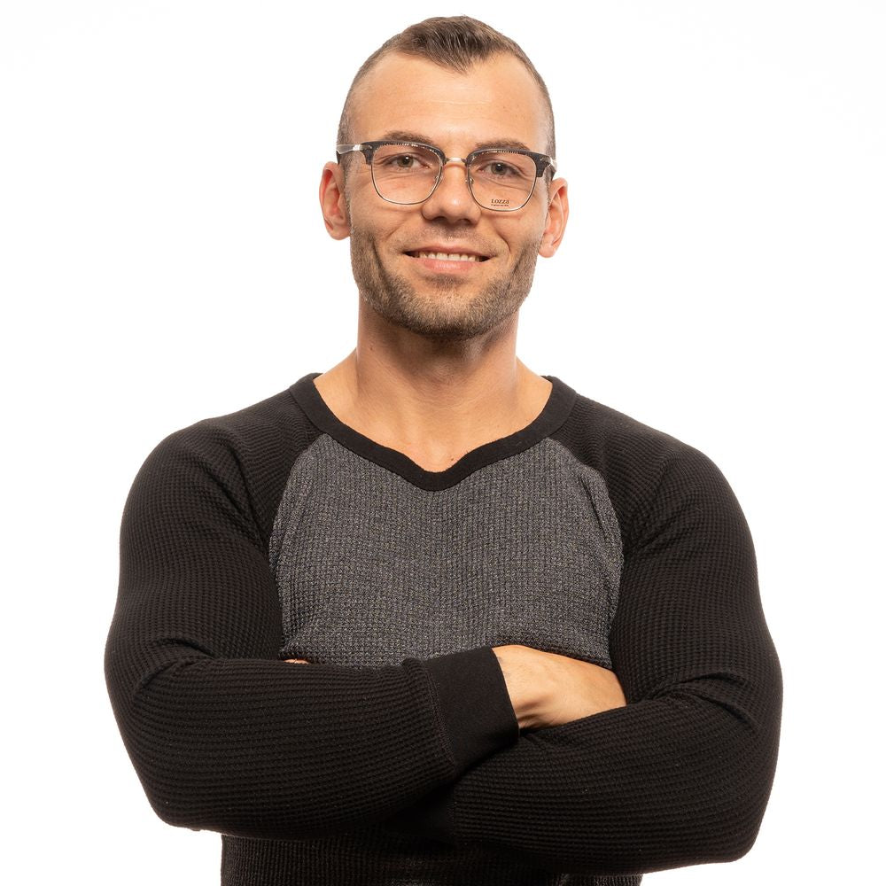 Lozza Braune Metall- und Kunststoffbrille (Gestelle)