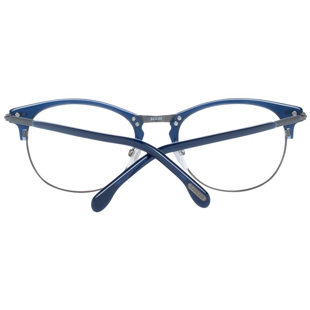 Lozza Blaue Metall- und Kunststoffbrille (Gestelle)