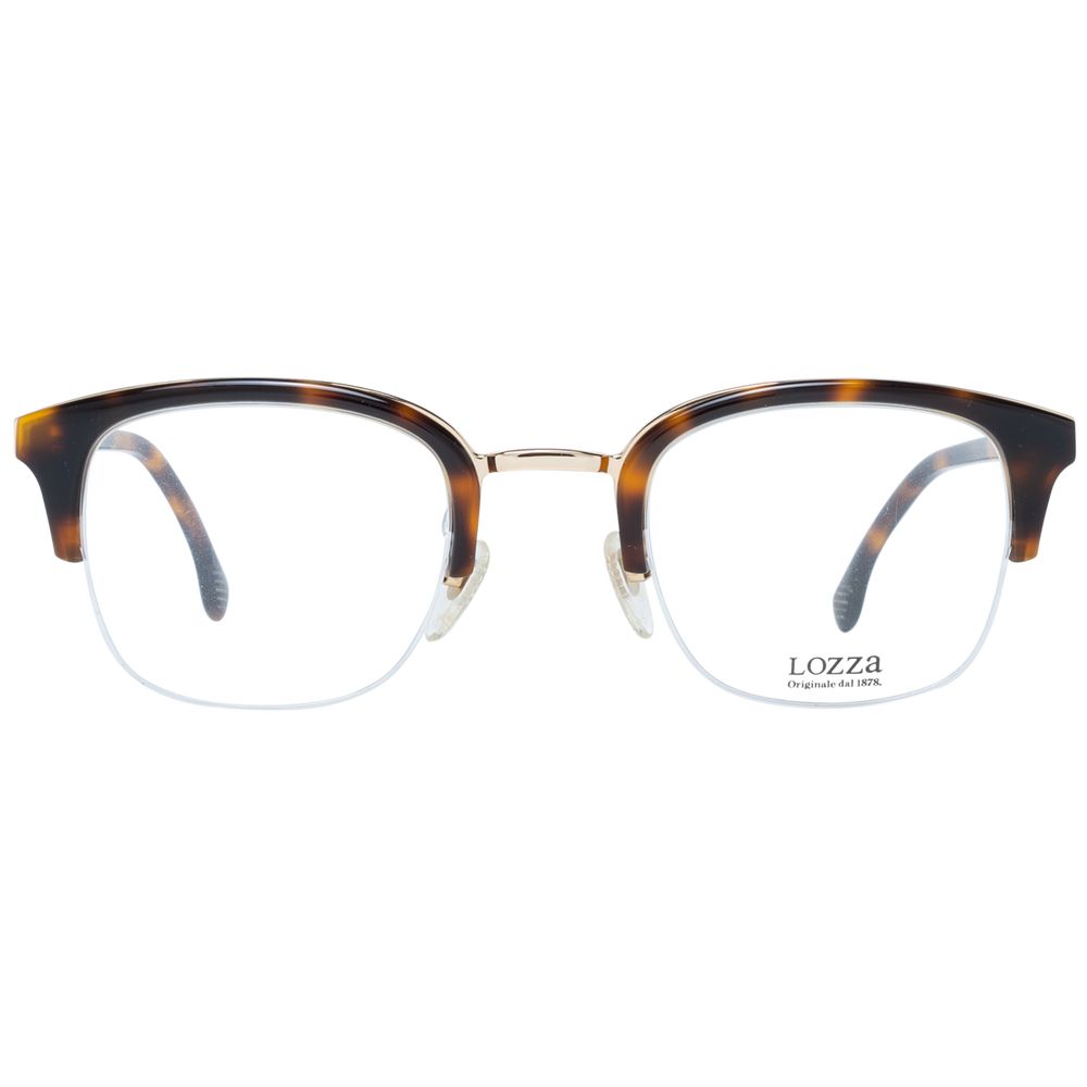 Lozza Braune Metall- und Kunststoffbrille (Gestelle)