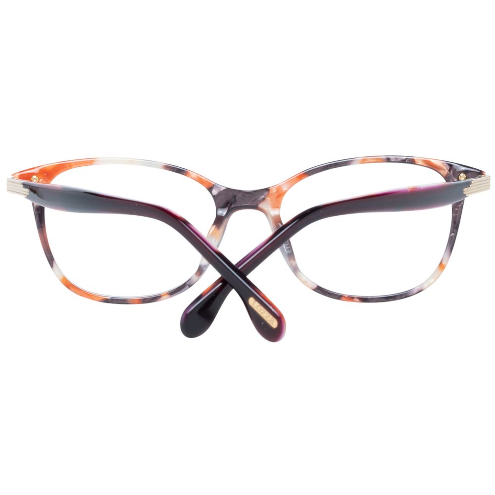 Lozza Burgundy Plastic Glasses Frames