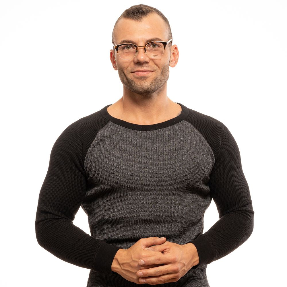 Lozza Braune Metall- und Kunststoffbrille (Gestelle)