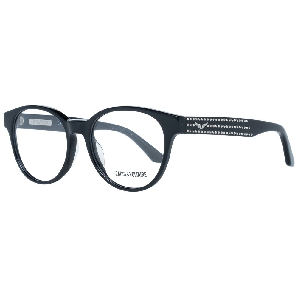 Zadig & Voltaire Schwarze Kunststoffbrille (Gestelle)