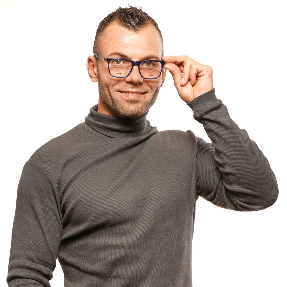 Erkekler için BMW Mavi Optik Gözlük Çerçeveleri