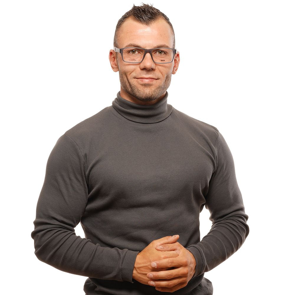 BMW Gri Erkek Optik Gözlük Çerçeveleri