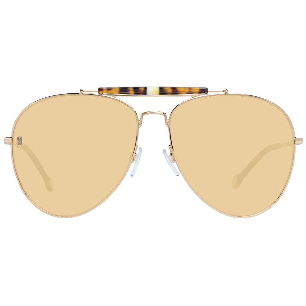 Tommy Hilfiger Goldene Metall-Sonnenbrille