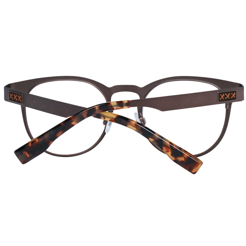 Ermenegildo Zegna Bronze Men Optical Frames