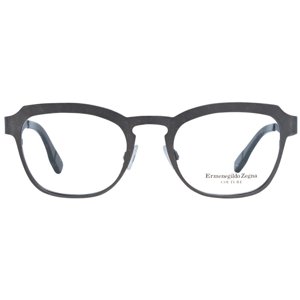 Ermenegildo Zegna Gray Men Optical Eyeglass Frames