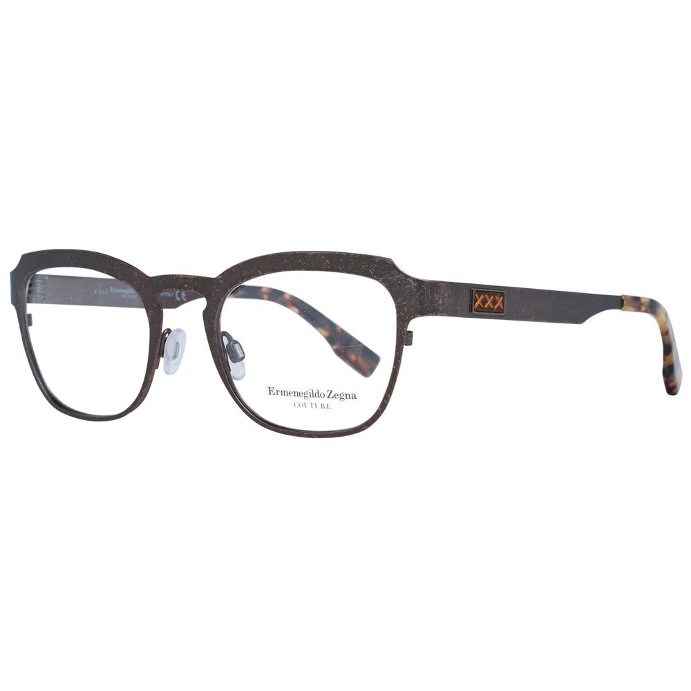 Ermenegildo Zegna Bronze Men Optical Frames