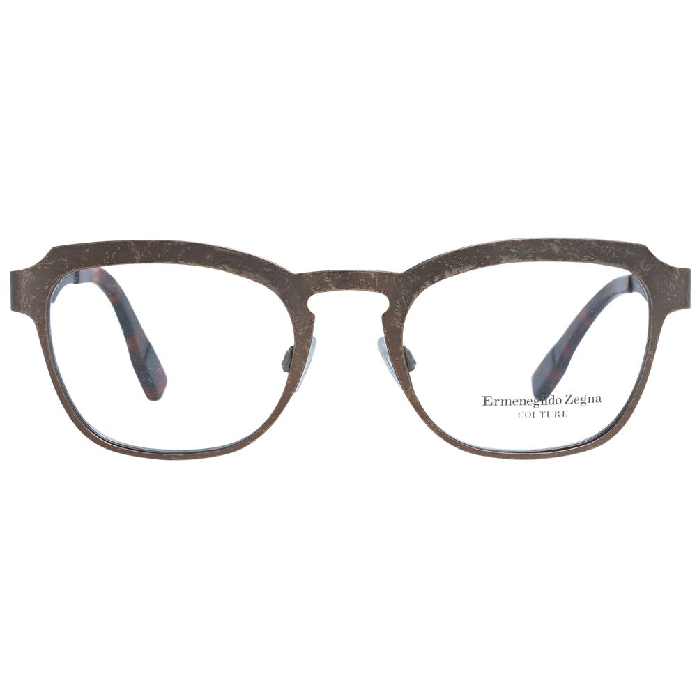 Ermenegildo Zegna Bronze Men Optical Frames