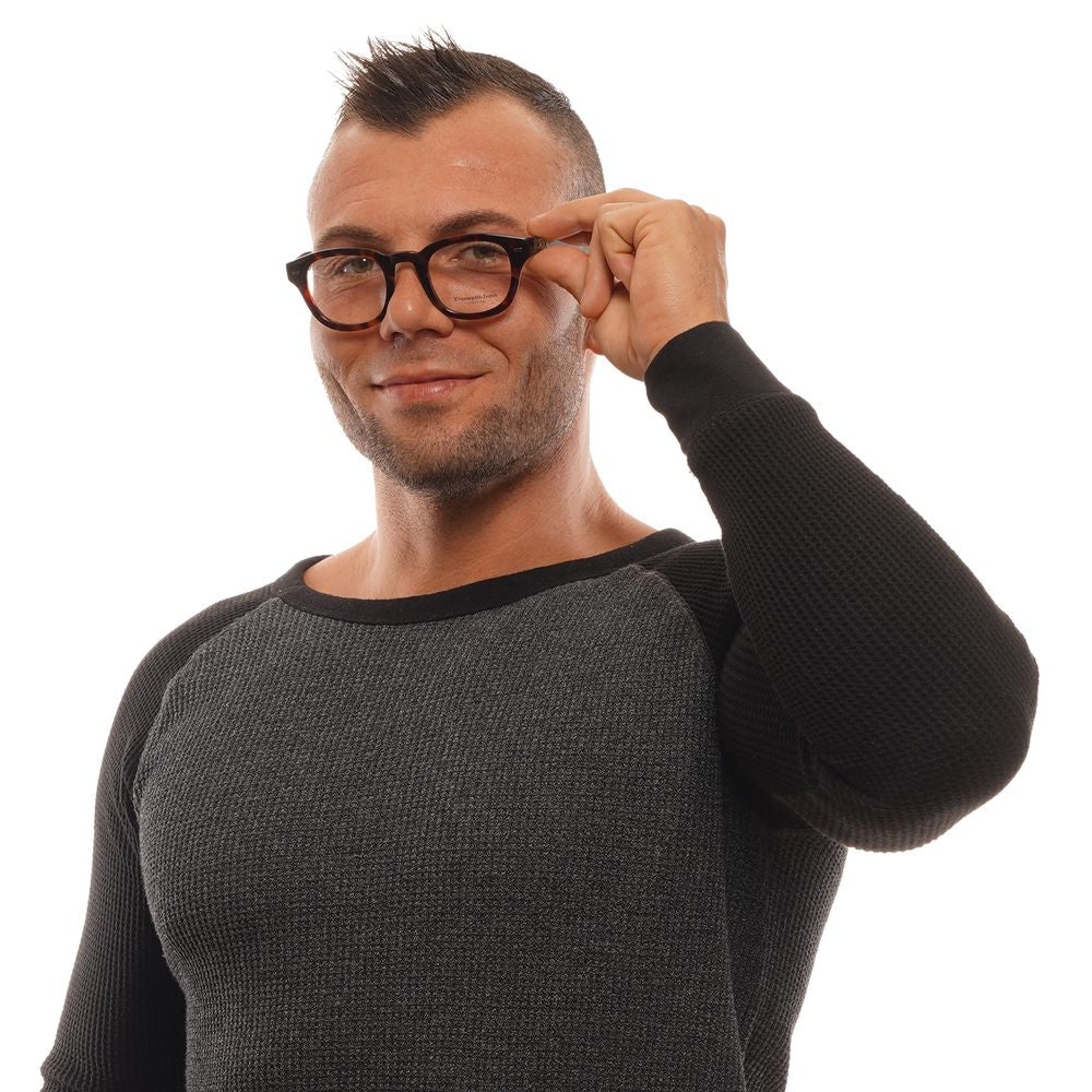 Ermenegildo Zegna Kahverengi Erkek Optik Çerçeveler