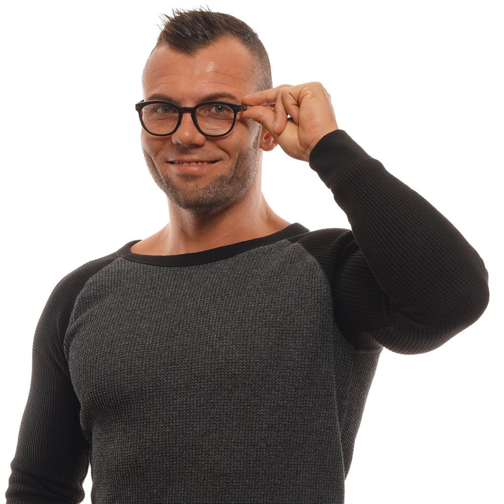 Ermenegildo Zegna Siyah Erkek Optik Çerçeveler