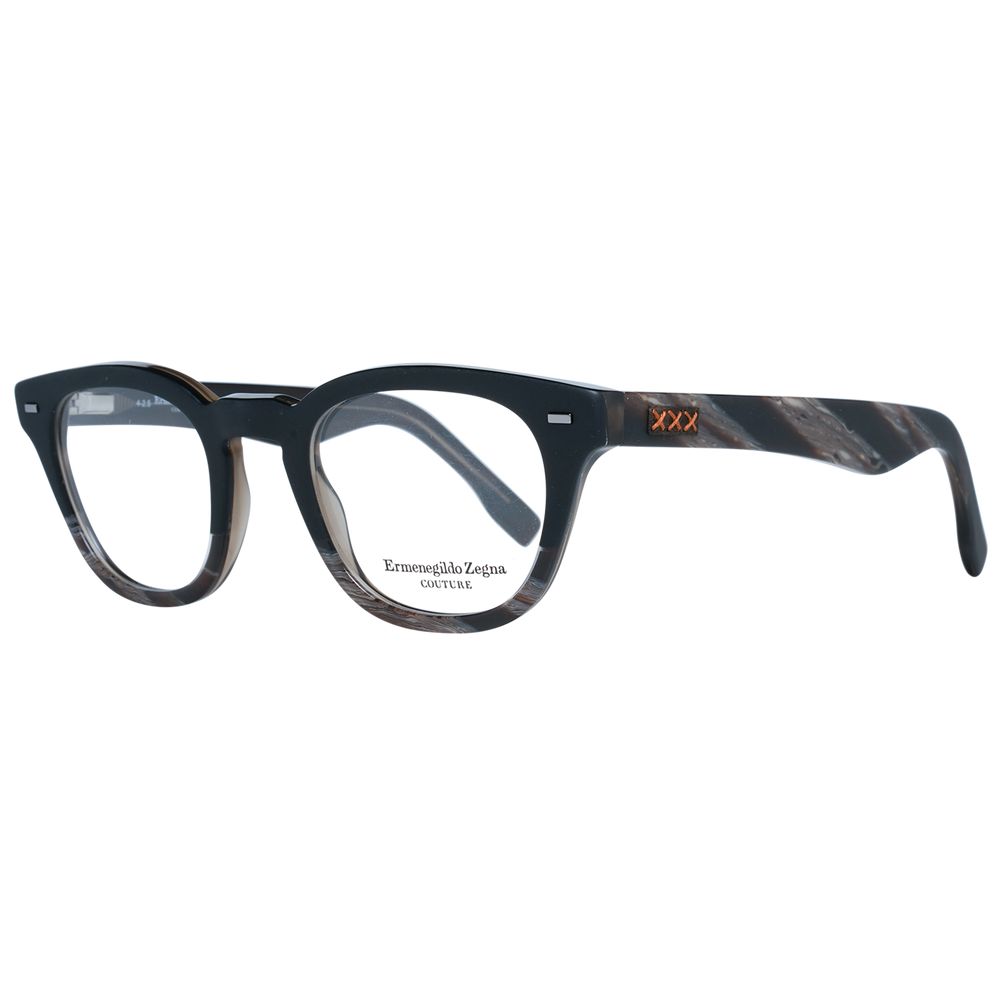Ermenegildo Zegna Black Men Optical Frames