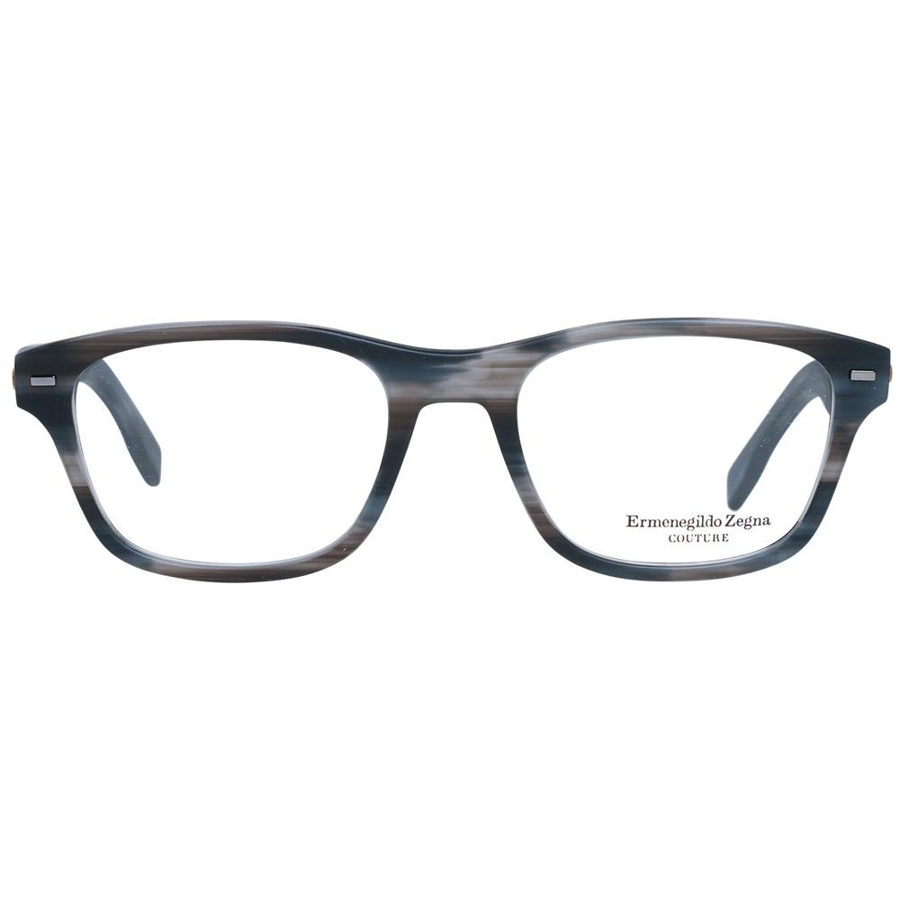 Ermenegildo Zegna Gray Men Optical Eyeglass Frames