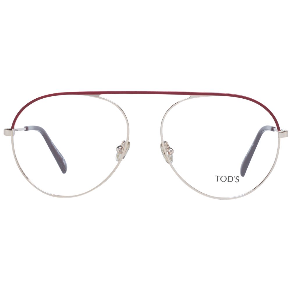 Tod's Rote Metallbrille (Gestell)