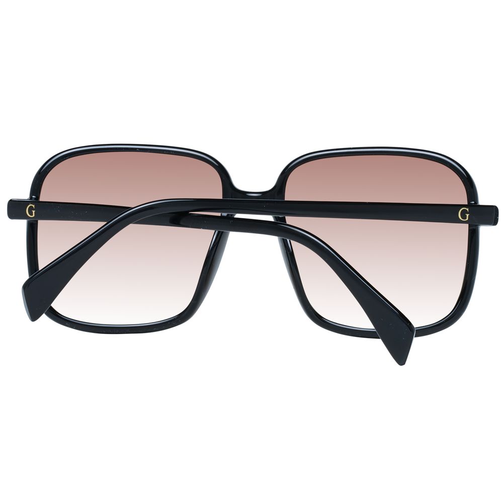 Guess Schwarze Kunststoff-Sonnenbrille