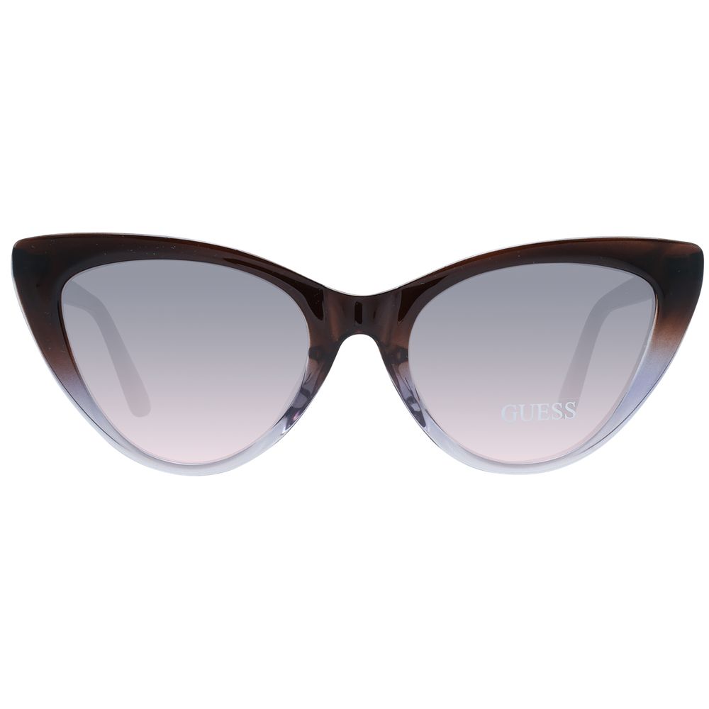 Guess Braune Kunststoff-Sonnenbrille