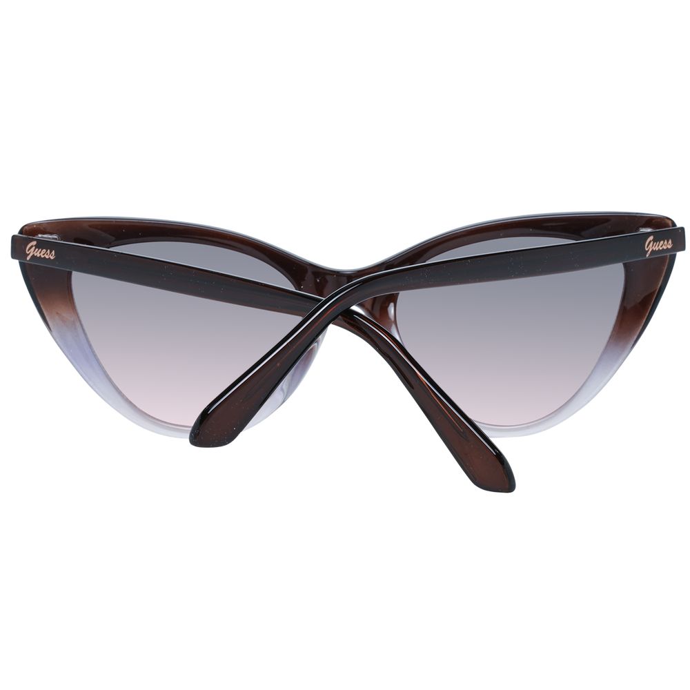 Guess Braune Kunststoff-Sonnenbrille