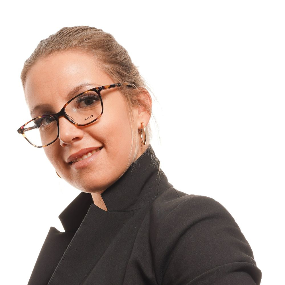 Bally Braune Acetat-Brille (Gestell)
