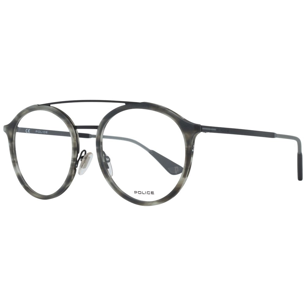 Police Gray Men Optical Glasses Frames