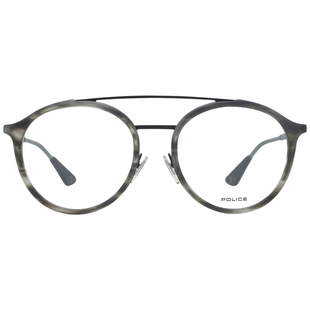 Police Gray Men Optical Glasses Frames