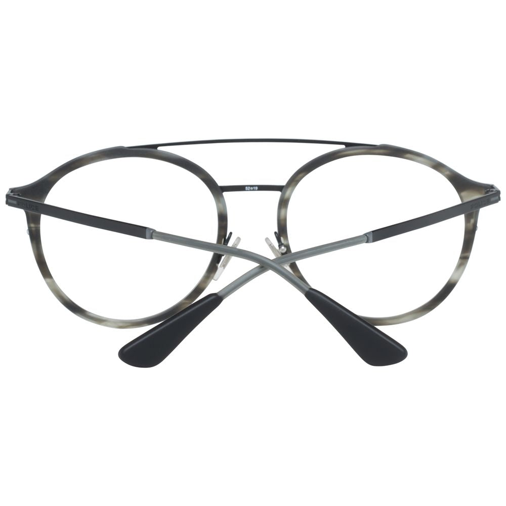 Police Gray Men Optical Glasses Frames