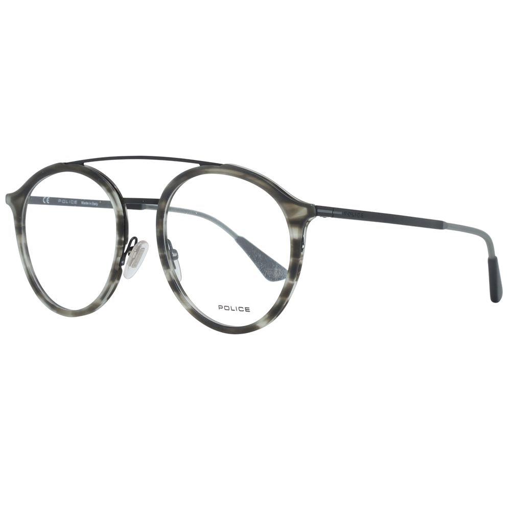 Police Gray Men Optical Glasses Frames