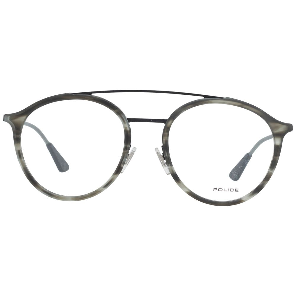 Police Gray Men Optical Glasses Frames
