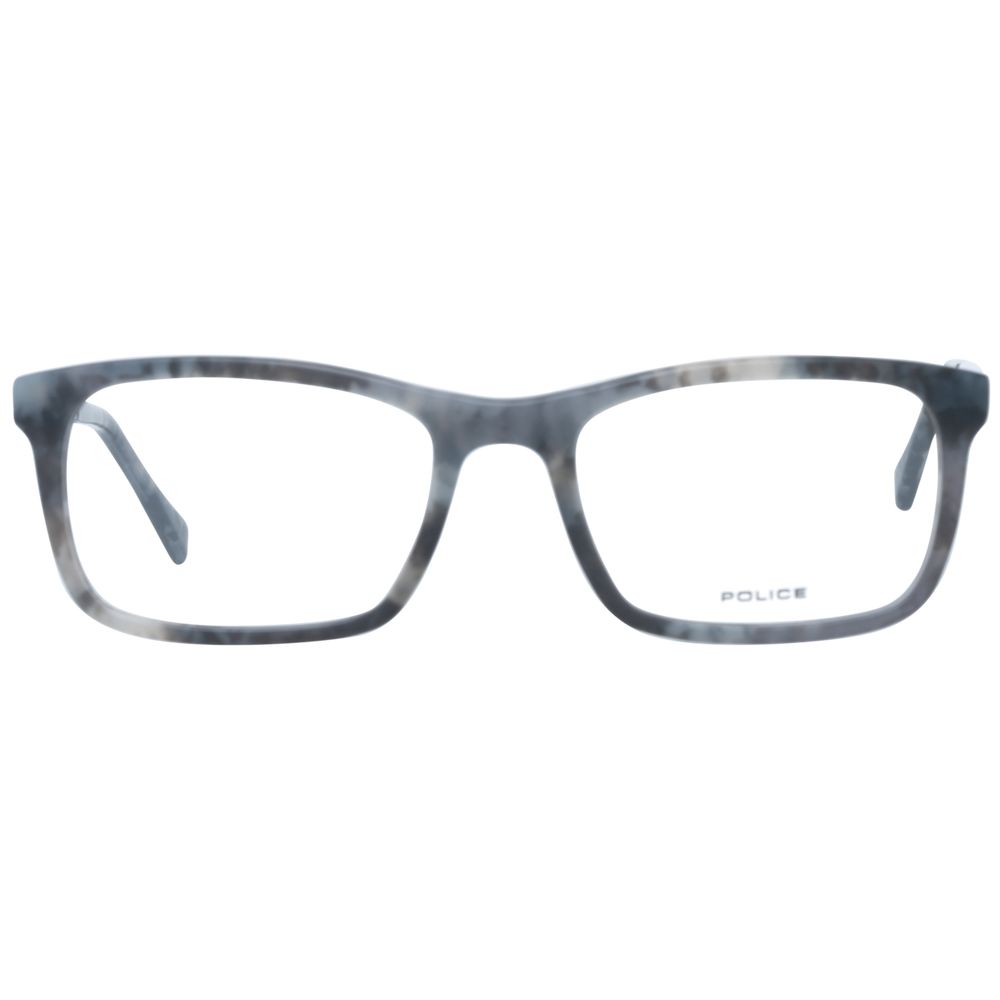 Police Gray Men Optical Glasses Frames