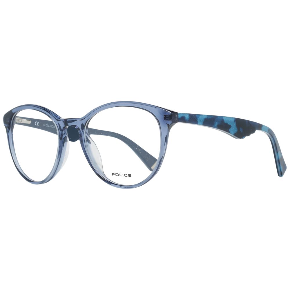 Police Blaue Kunststoff-Brille (Rahmen)