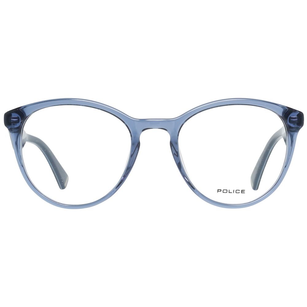 Police Blaue Kunststoff-Brille (Rahmen)