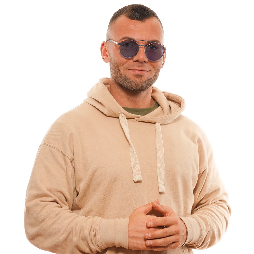 Guess Metall- und Kunststoff-Sonnenbrille in Blau