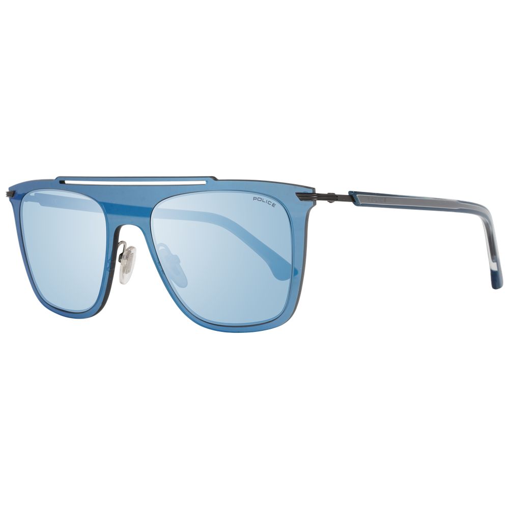 Police Blaue Sonnenbrille aus Kunststoff
