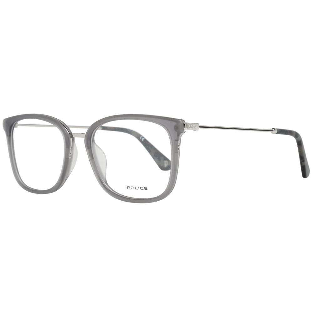 Police Gray Men Optical Glasses Frames