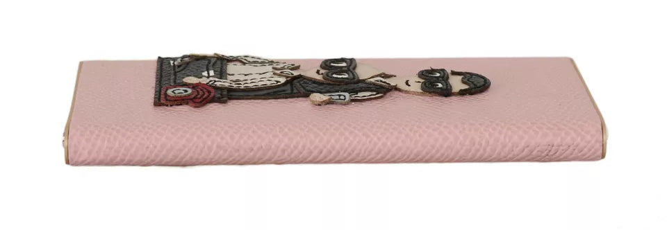 Dolce & Gabbana Ladegerät USB Rosa Leder #DGFAMILY Power Bank