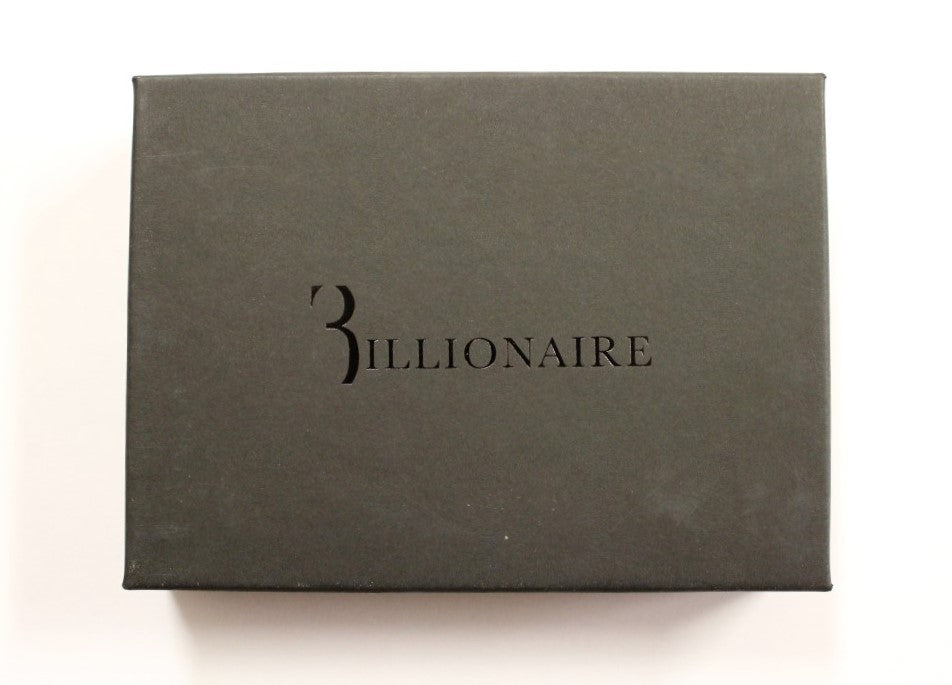 Billionaire Italian Couture Braunes Leder Bifold Wallet