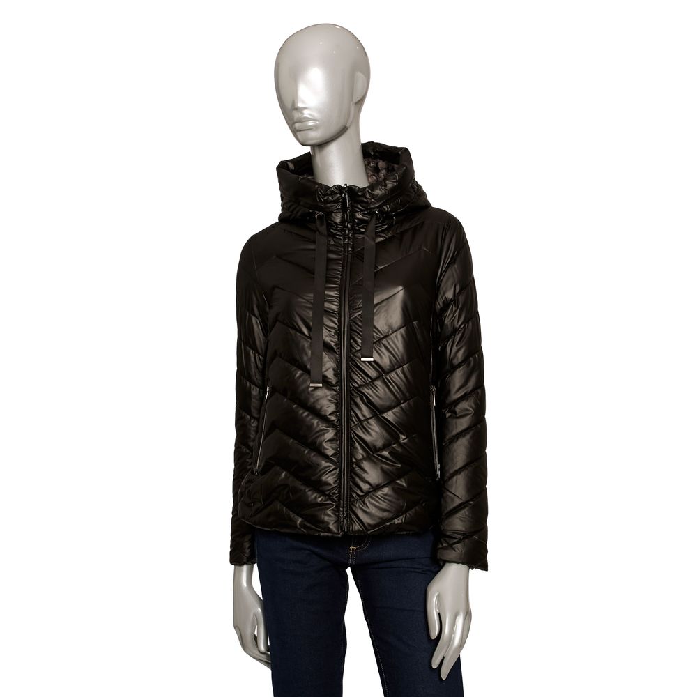 Baldinini Trend Black Polyester Women's Jacket