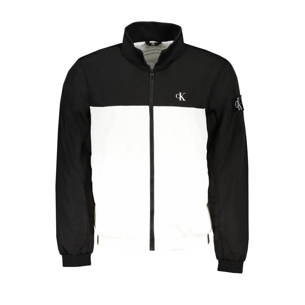 Calvin Klein beyaz poliamid ceket