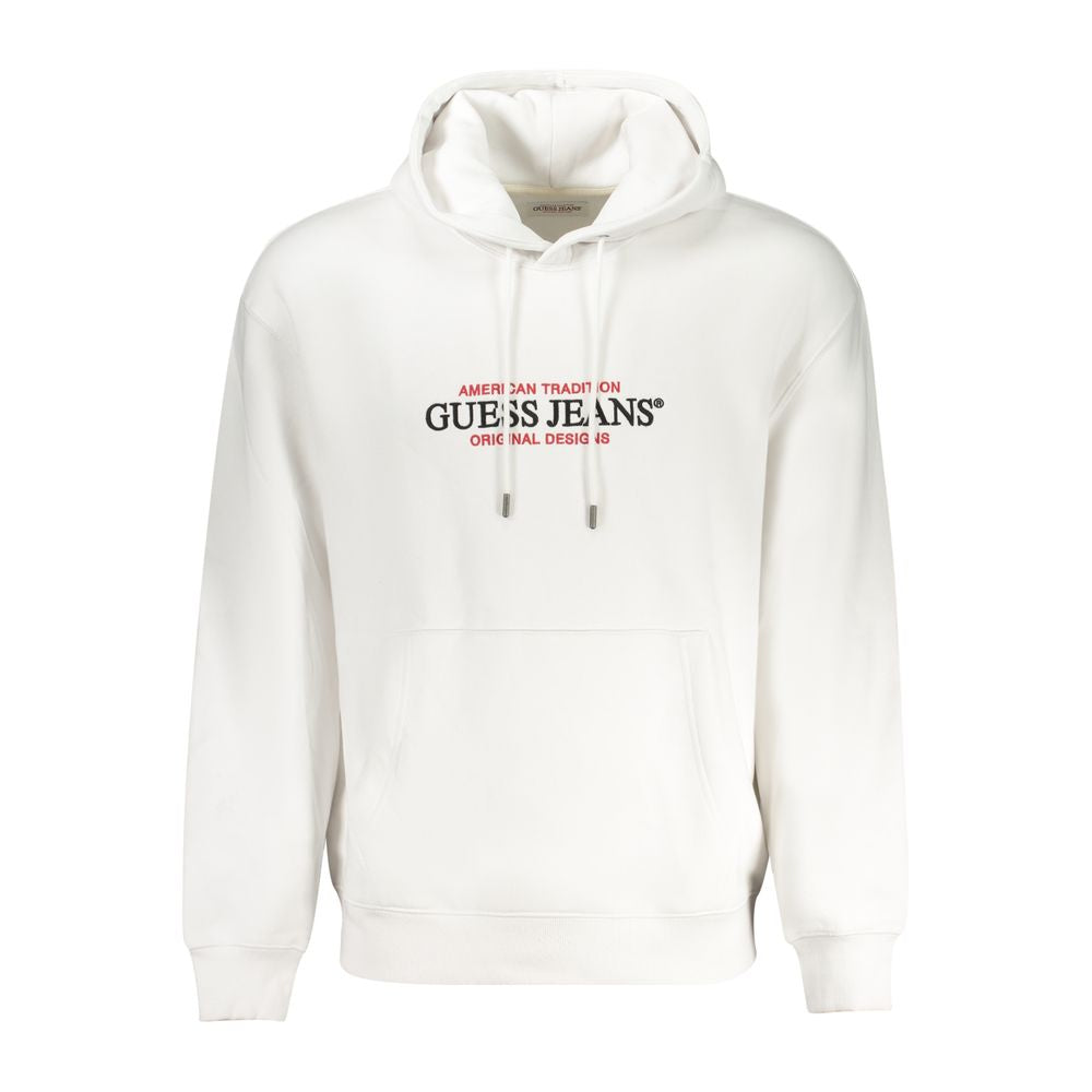 Guess Jeans Weißer Baumwollpullover