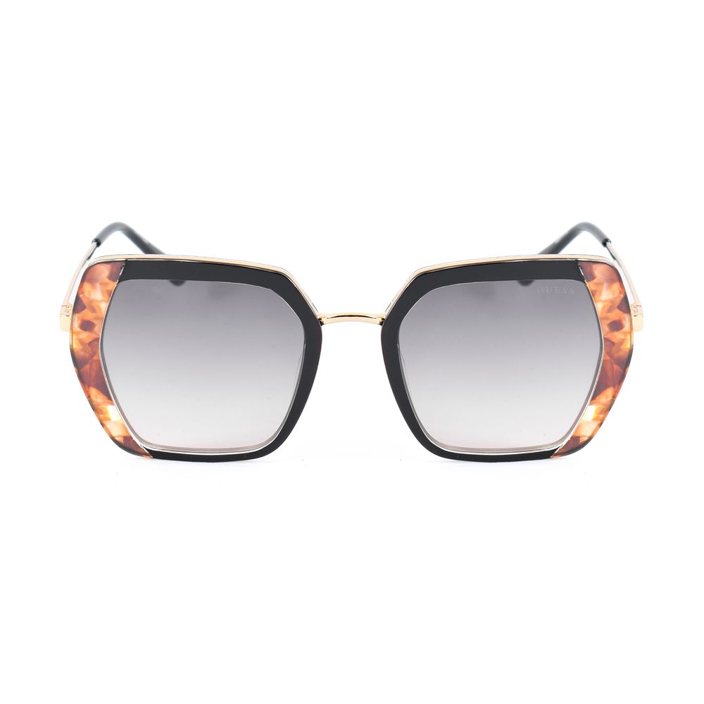 Guess Schwarze Metall-Sonnenbrille