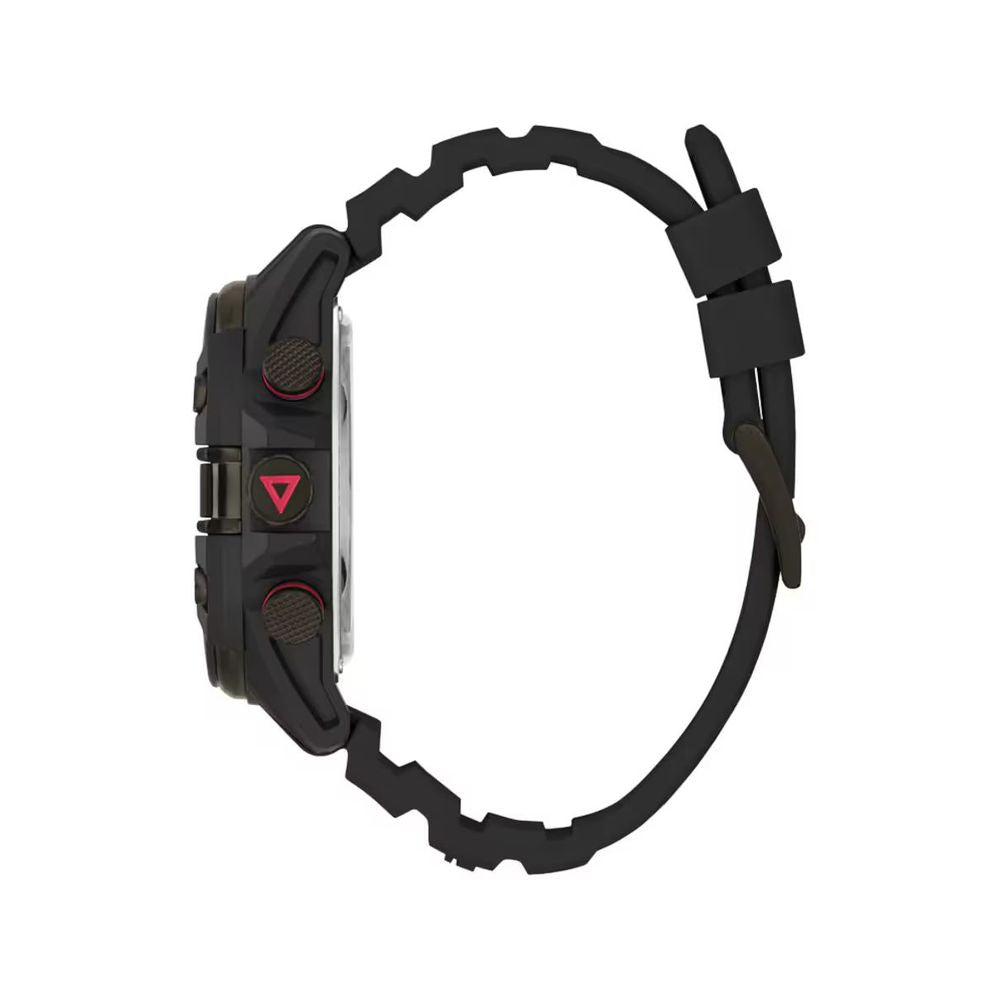 Guess Schwarze Uhr aus Harz