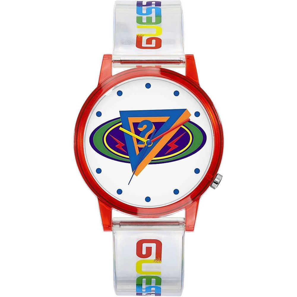 Guess Şeffaf Reçine Saat