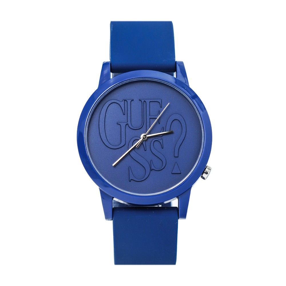 Guess Blaue Gummiuhr