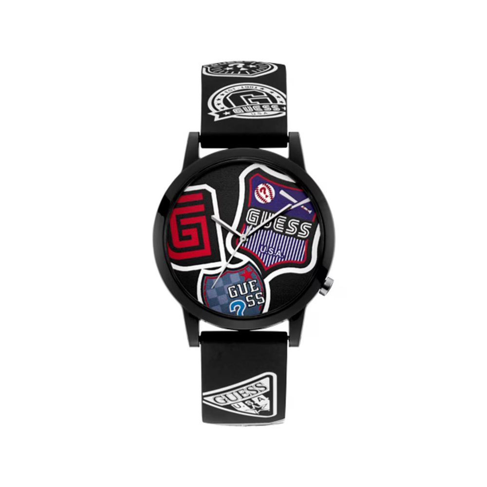 Guess Siyah Silikon Saat