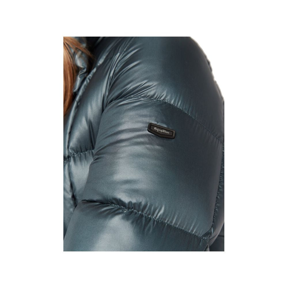 Refrigiwear Yeşil Polyester Ceketler ve Montlar