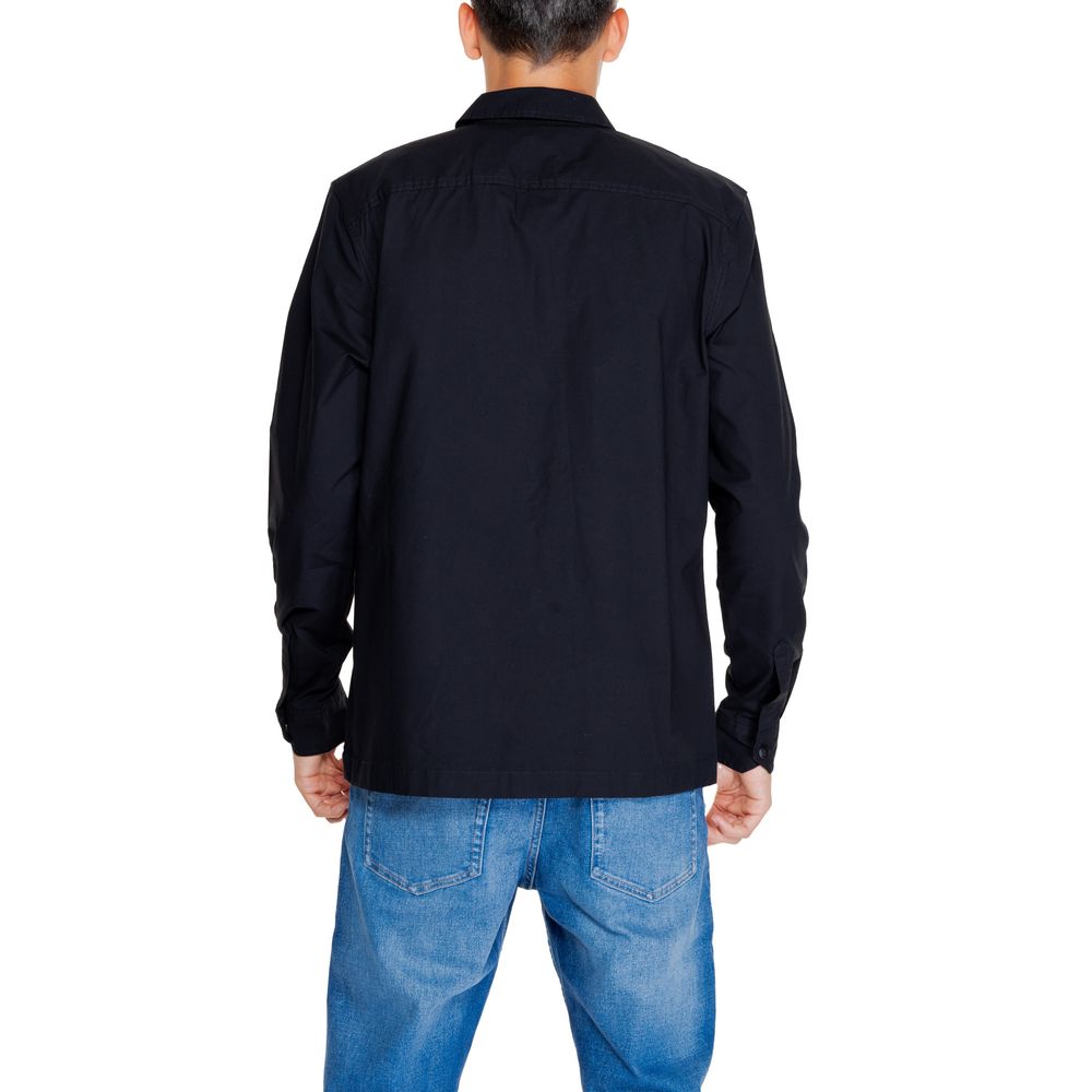 Calvin Klein Jeans black recycled cotton shirt